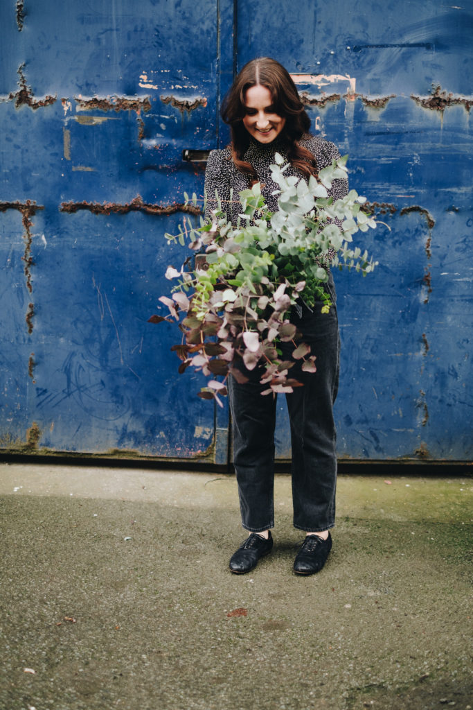 Anya Florist Branding Photoshoot 1 Personal Brand Photography for London Florist in Peckham