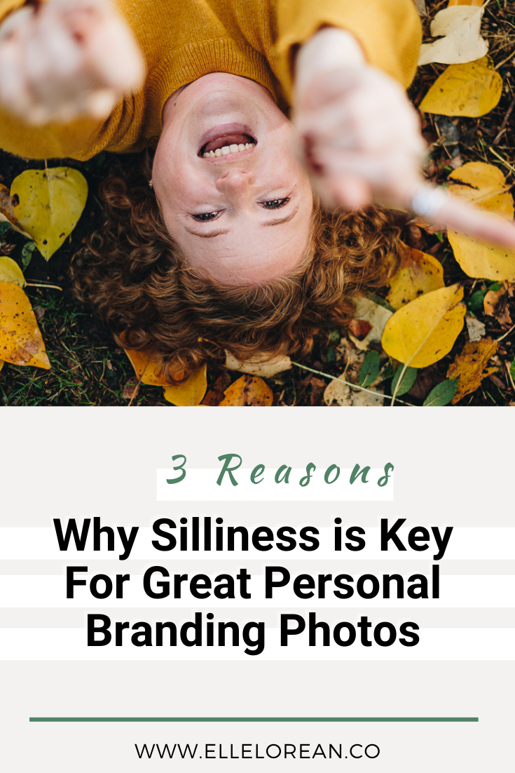 Three Reasons Why Silliness is Key For Great Personal Branding Photos 1 Your Permission Slip to be Silly and Weird for your Brand Photoshoot