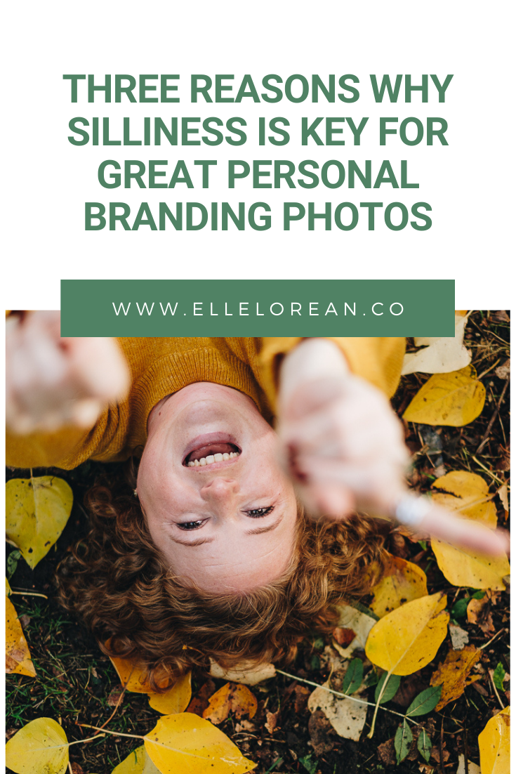 Three Reasons Why Silliness is Key For Great Personal Branding Photos 2 Your Permission Slip to be Silly and Weird for your Brand Photoshoot